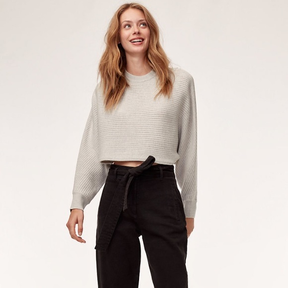 Wilfred Free Lolan sweater in navy. - Picture 2 of 2